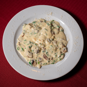 Straccetti al gorgonzola