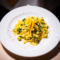 Tonnarelli cacio e pepe, zucchine e fiori di zucca